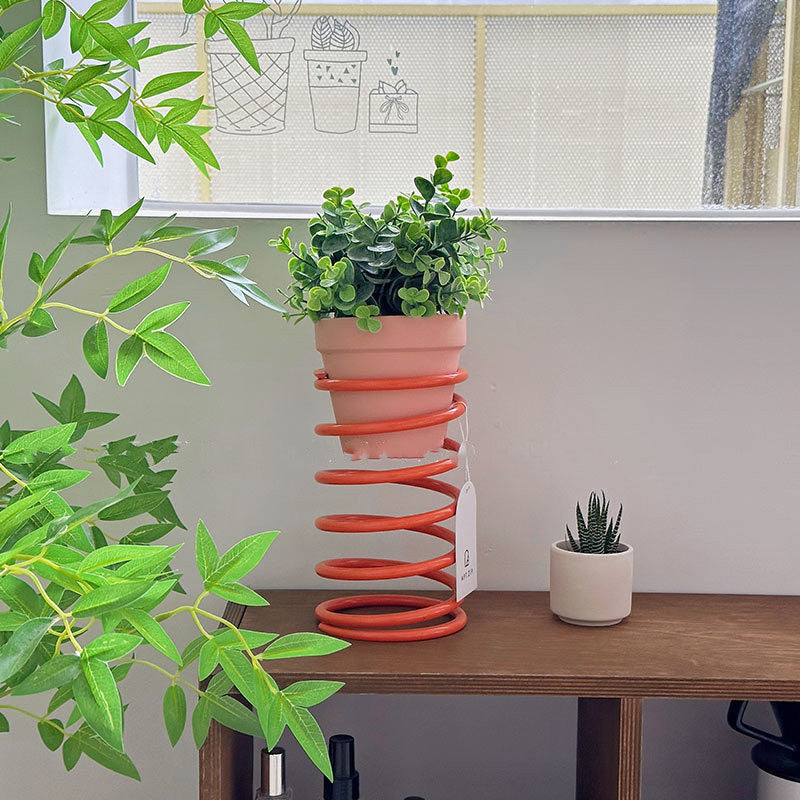 Spring Flower Stand Spiral Plant Floor-standing Rack Green Plant Decoration