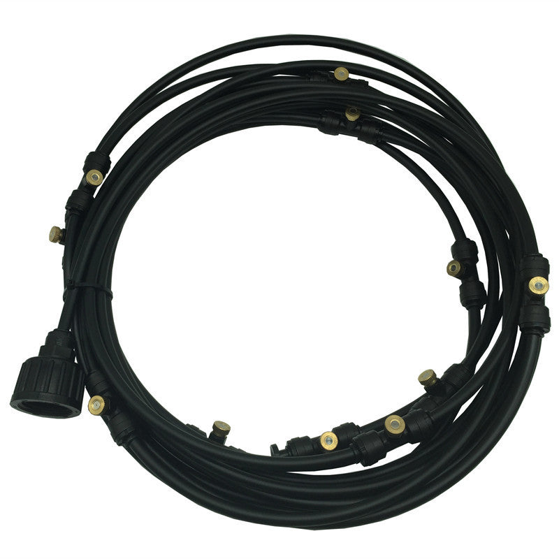 Atomized sprinkler irrigation set