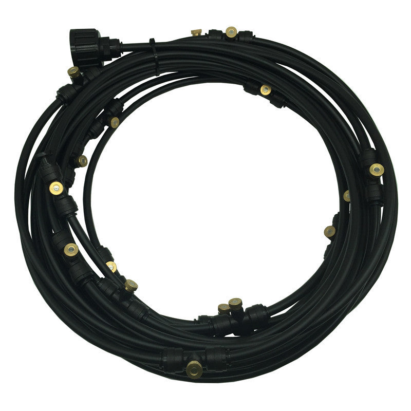 Atomized sprinkler irrigation set