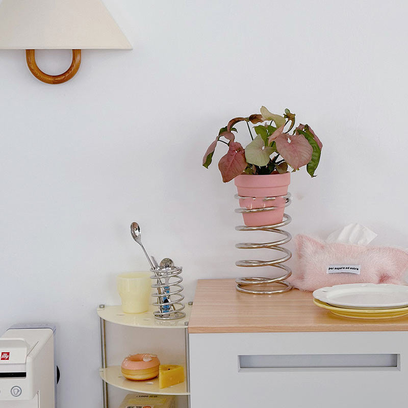 Spring Flower Stand Spiral Plant Floor-standing Rack Green Plant Decoration