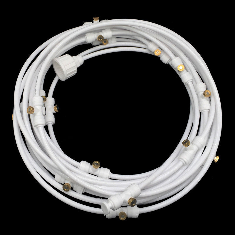 Atomized sprinkler irrigation set