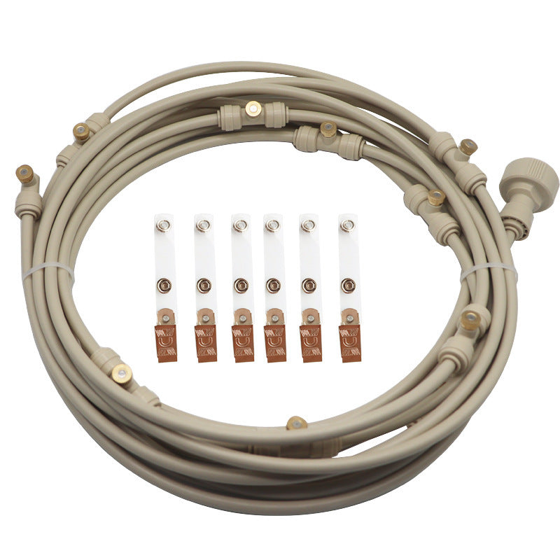 Atomized sprinkler irrigation set